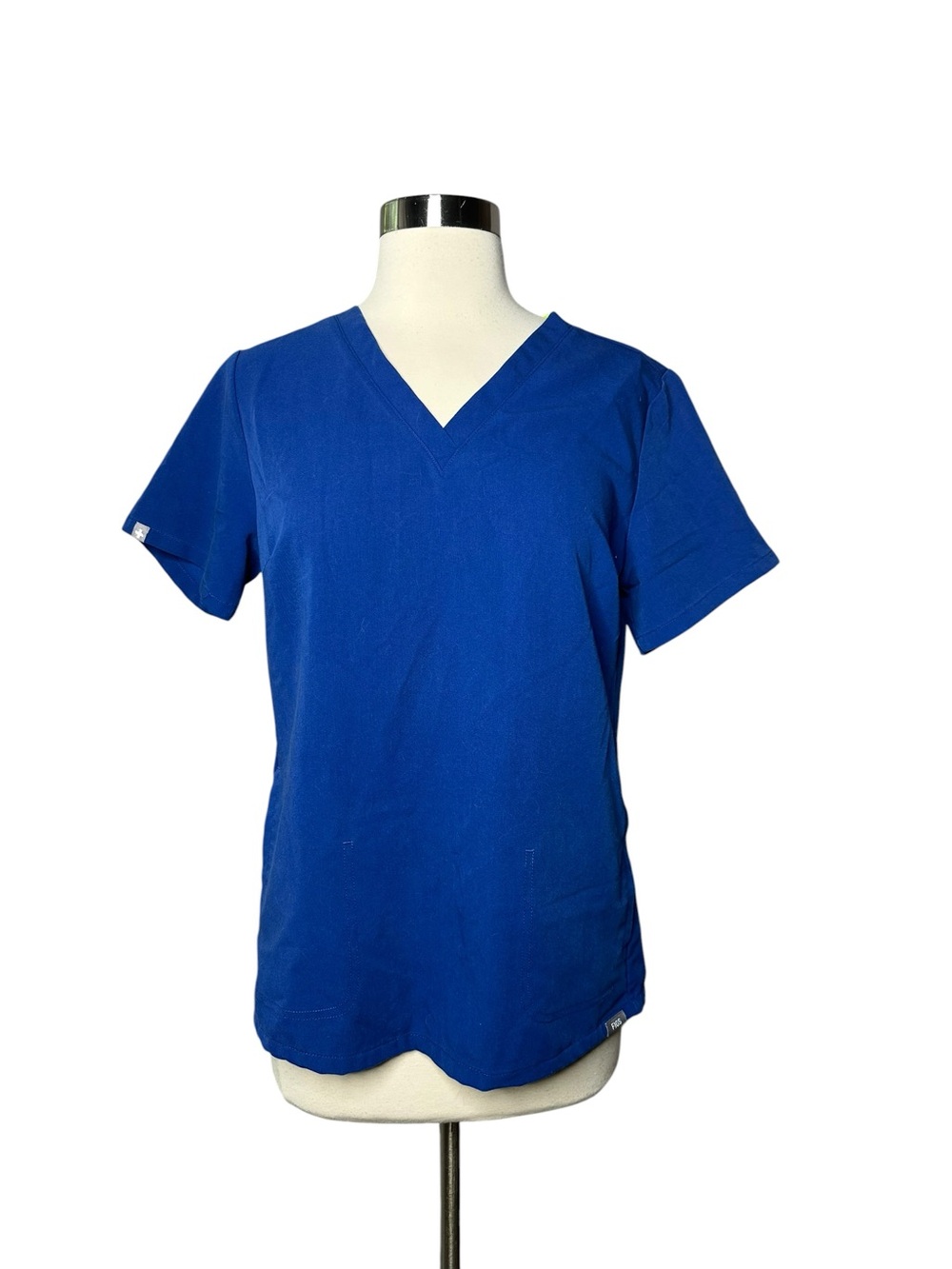 Figs Blue Catarina Scrub Top S